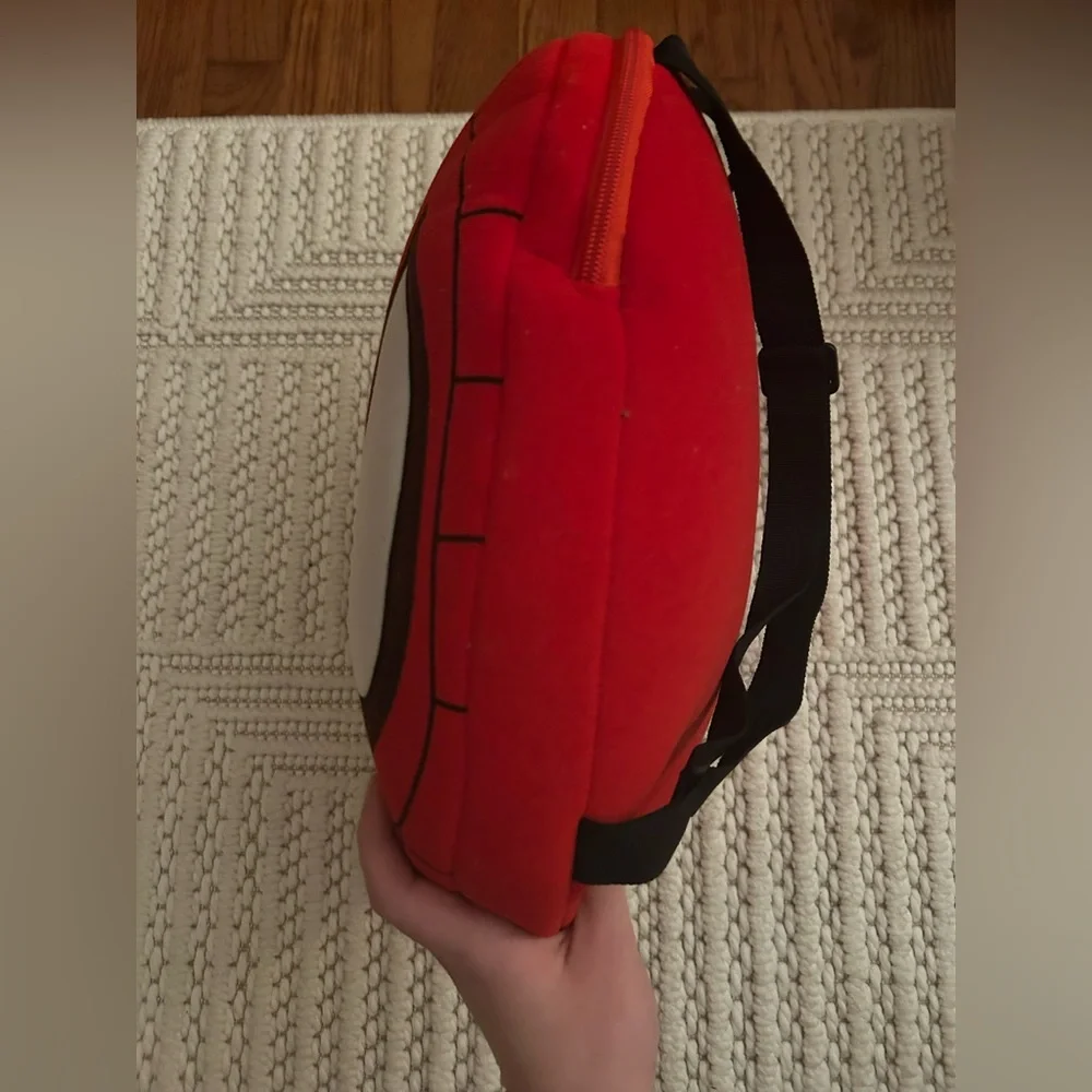 Marvel Red White Black Spiderman Plush Backpack Back Pack